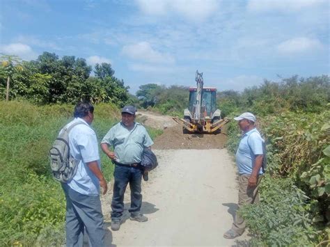 Rehabilitan Caminos Vecinales Y Canales De La Zona Malingas