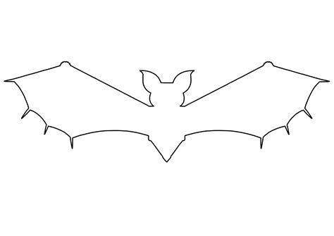 shape  bat  printable papercraft templates