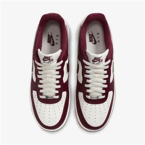 Nike Air Force 1 College Pack Night Maroon