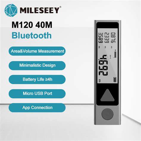 Mileseey Laser Distance Meter M120 M120 Pro 30M 40M Digital Laser