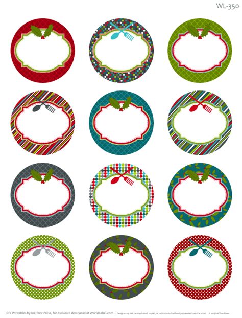 Christmas To And From Printable Labels