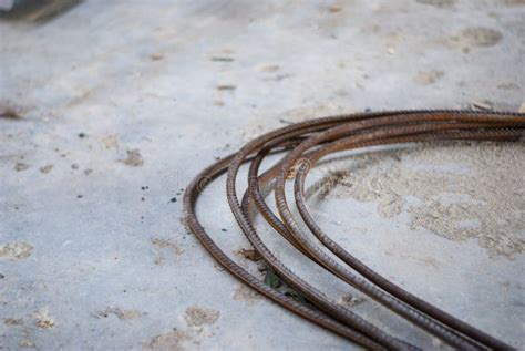 Iron Bars on Construction Site Stock Photo - Image of building, insulating: 125347412