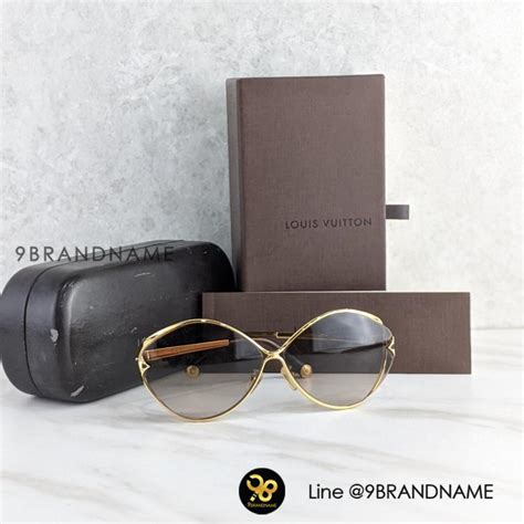 Louis Vuitton Laurel Sunglasses Z0410u Brown Glitter ก่อนสั่งซื้อทักแชทก่อนนะคะ Shopee Thailand