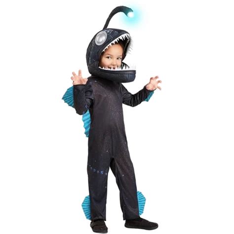 Halloweencostumes.com 4t Toddler Bigmouth Angler Fish Halloween Costume ...