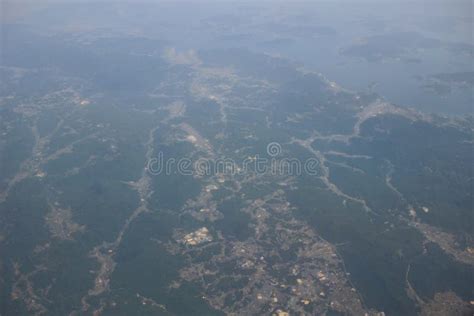 High Above The Earth Stock Photo Image Of Blue Vapor 1017752