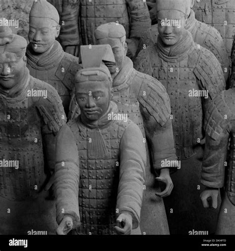 Terracotta Warriors Statue At The Terracotta Warriors Army Museum Xi