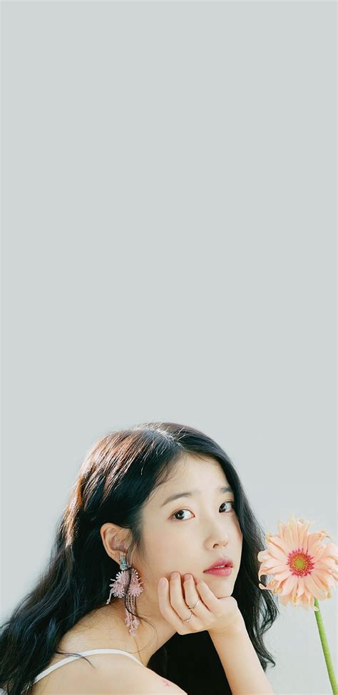 IU & LockScreen. Lock screen , Korea , Back, Korean Girl Aesthetic HD ...