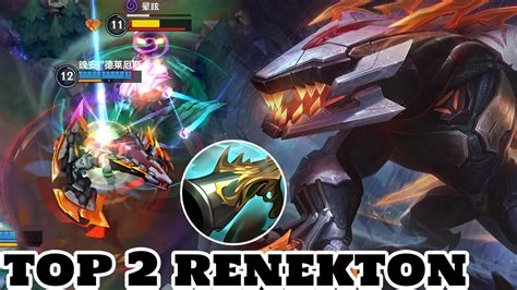 Wild Rift Renekton Top Renekton Gameplay Rank Challenger Youtube