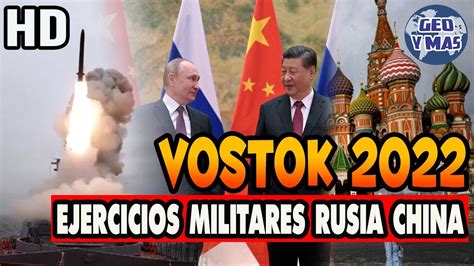 Tercera Guerra Mundial Ejercicios Vostok Rusia Putin China