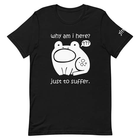 Existential Frog Shirt Jinkiearts Store Semerch