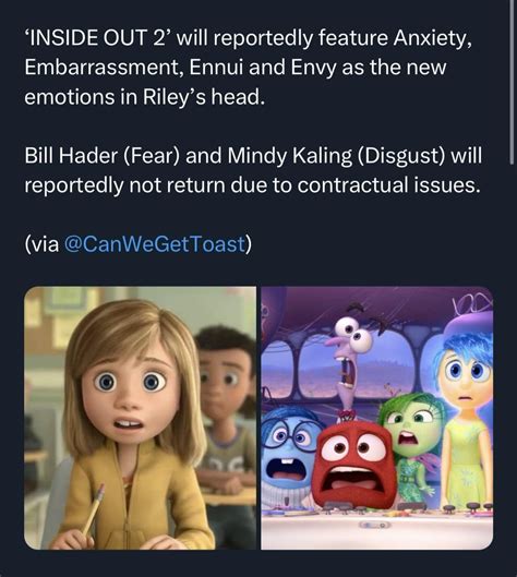 Inside Out 2 New Emotions R Pixar