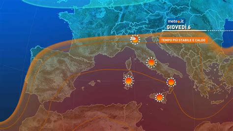 Meteo Anticiclone Sole E Caldo Estivo Ma Al Nord Dura Poco