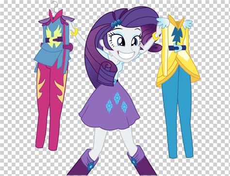 Rarity Human Mujer Sosteniendo Ropa Png Klipartz