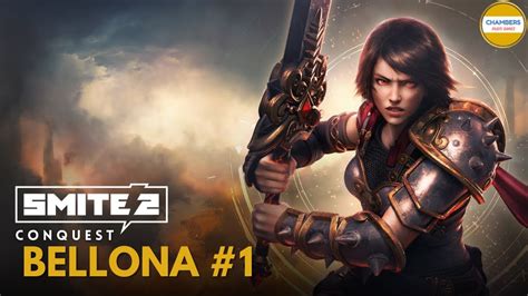 Smite 2 Conquest Bellona 1 Alpha Weekend 1 YouTube