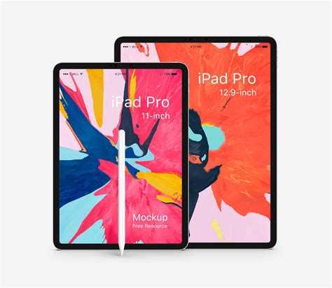 Psd IPad Pro Mockup Pixeden Club