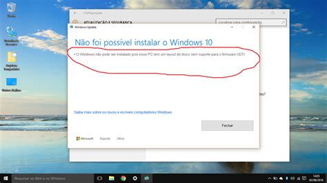 Erro Na Atualização Do Windows 10 O Windows Não Pode Ser Instalado