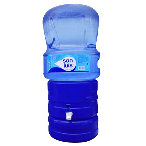 Dispensador De Agua Azul Bidón De Agua San Luis 20 Litros