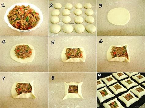 Sfeeha Step By Step Fauzias Kitchen Fun Homemade Pastries