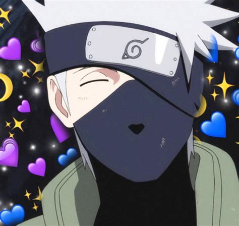 Blue Anime Aesthetic Kakashi Anime Wallpaper Hd