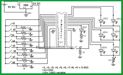 Circuit Diagram Of Calculator Using Logic Gates Circuit Diagram