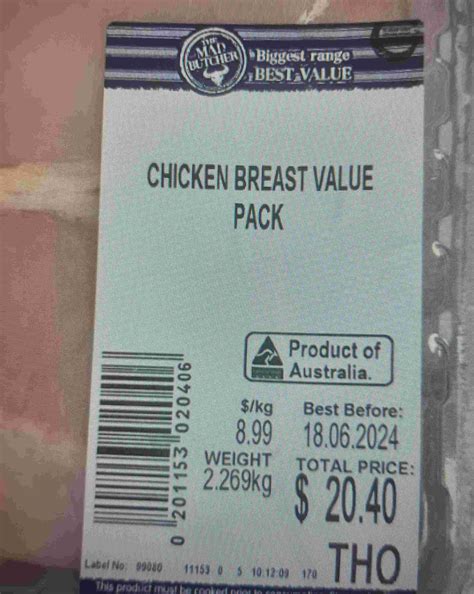 Check Halal status of THE MAD BUTCHER CHICKEN BREAST VALUE 2.269Kg