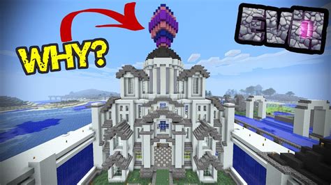 Someone Made An Egg On My Base Minecraft Evo Smp 36 Youtube