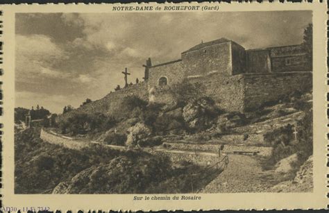 Rochefort du Gard Sanctuaire Notre Dame de Grâce Sur le chemin du