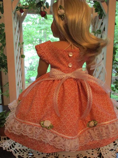 Southern Belle Pink Doll Dress To Fit Your 18 American Etsy