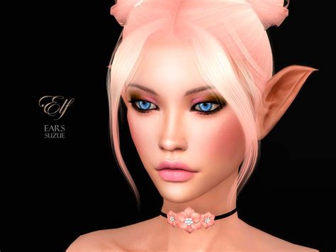 Suzue Elf Ears N3 Elf Ears Sims 4 Ears Sims 4 Cc Elf Hot Sex Picture