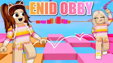 I FINALLY Met ENID From WEDNESDAY In The Enid Obby Roblox YouTube