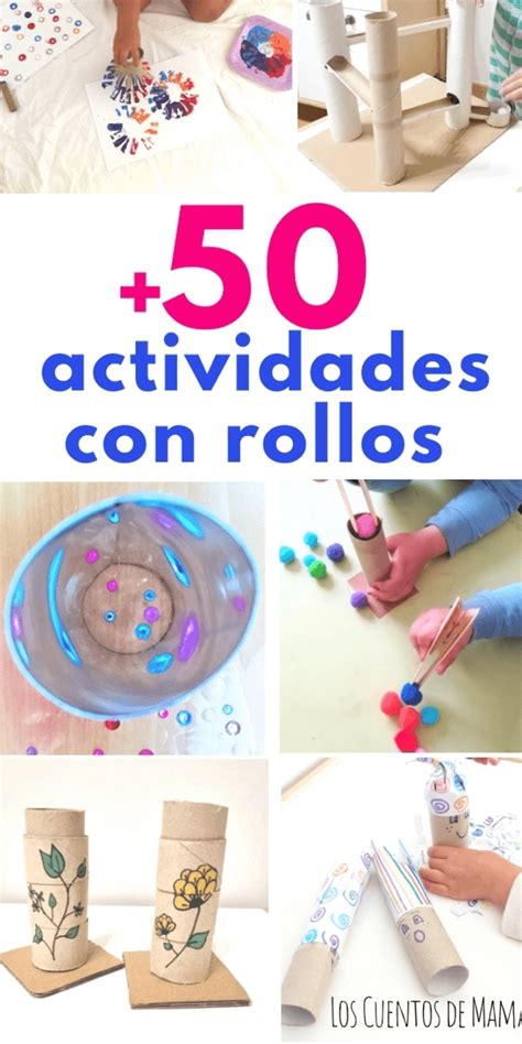 Para Ni Os Juegos Con Tubos De Papel Higienico Series Para Bebes Con