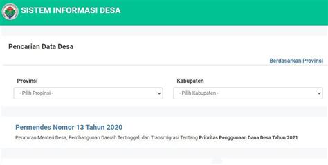 Cek Penerima BLT Dana Desa Yang Cair Di Bulan Mei 2021 Akses Melalui