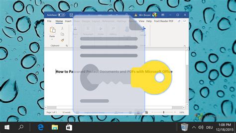 How To Password Protect Excel Word Or Pdf Files With Microsoft Office