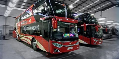 PO Agra Mas Buka Rute Baru Terminal Jombor Parung Dengan Bus Doble