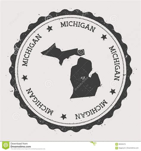 State Of Michigan Seal Vector at Vectorified.com | Collection of State ...