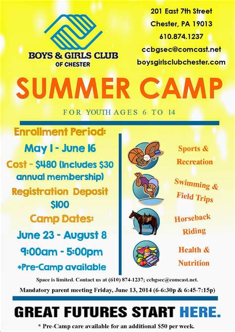 Boys And Girls Club Summer Camp 2025 Killeen Neil Terry