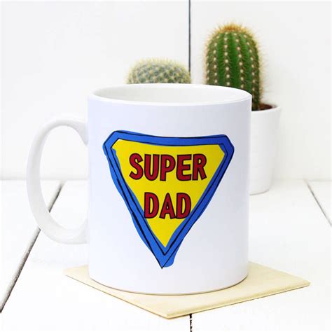 Personalised Dads Superhero Ceramic Mug In 2021 Super Hero Dad Mugs