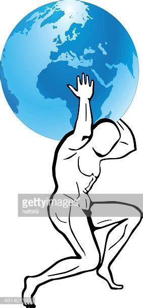 Atlas, Titan Stock Vector | Royalty-Free | FreeImages