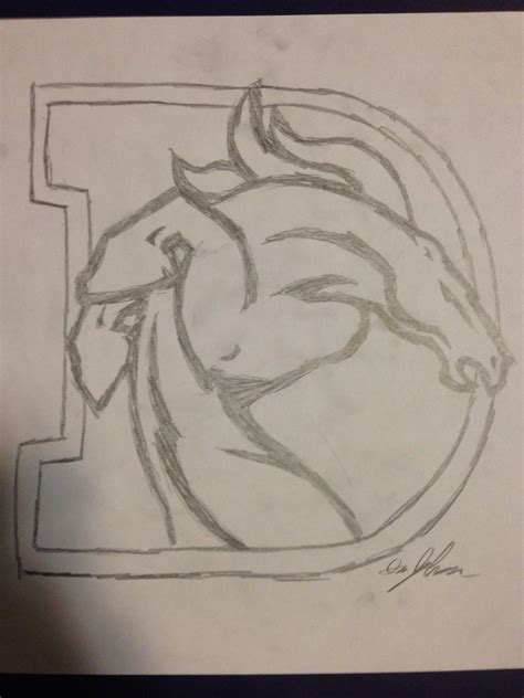 New Denver Broncos logo by icjohnson97 on DeviantArt