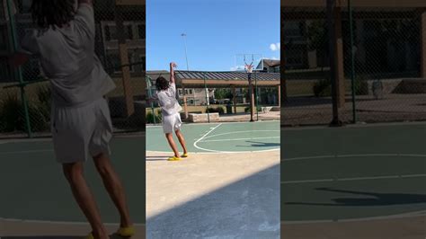 Whos Jumpshot Better Viral Youtubeshorts Basketball Shorts Youtube