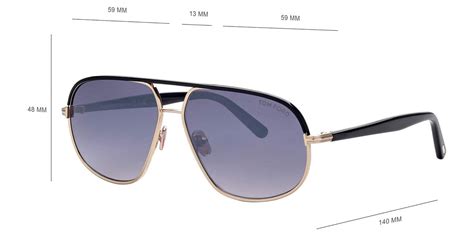 Tom Ford® Ft1019 Maxwell Aviator Sunglasses Eurooptica