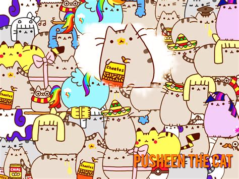 Pusheen Wallpaper for Computer - WallpaperSafari