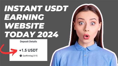 New Free Usdt Earning Website Earn Daily Usdt Free My Live