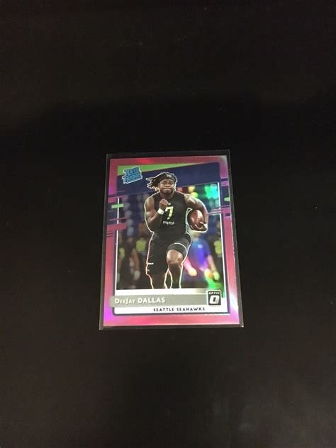 2020 Panini Donruss Football Pink Prizm Optic Preview Rated Rookie