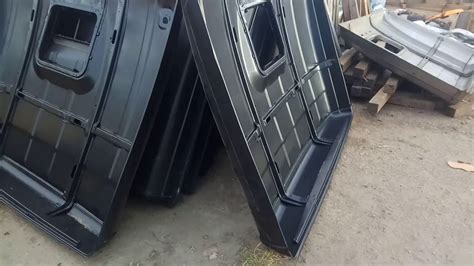 Крыша кабины КАМАЗ высокая с спальным местом (завод) - YouTube