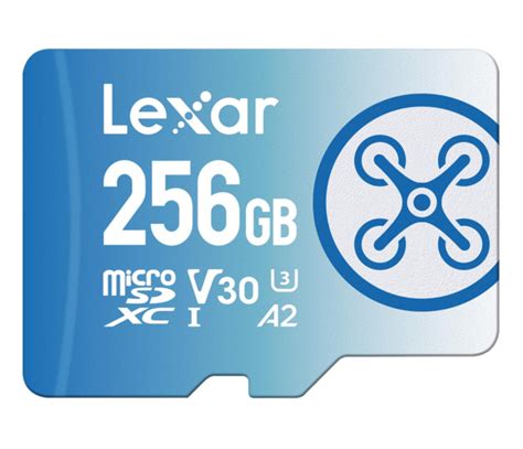 Lexar 256GB MicroSDXC FLY High Performance 1066x UHS I A2 V30 U3