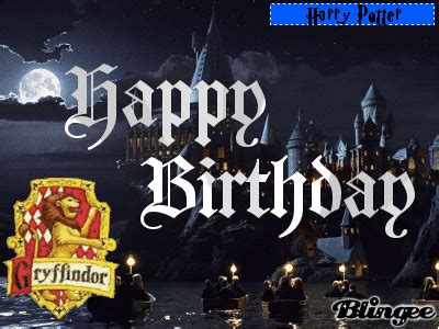 Harry Potter Happy Birthday Picture #67556622 | Blingee.com