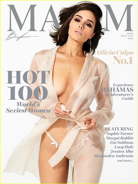 Olivia Culpo Bares It All For Maxim Hot Issue Photo