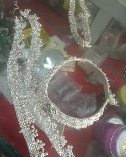 party silver payal anklet  rs pair  jaipur id
