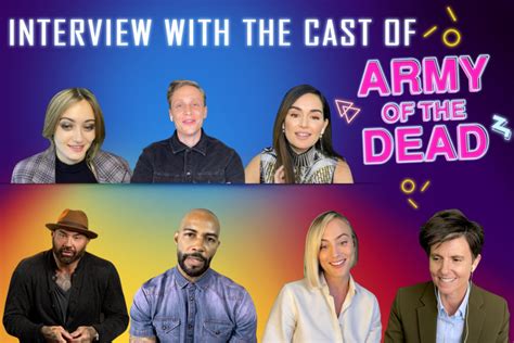 Interview with the Cast of 'Army of the Dead' | Black Girl Nerds